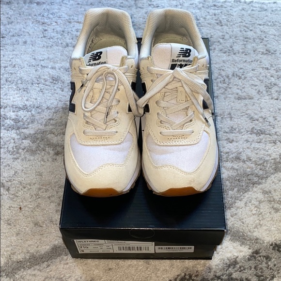 new balance x reformation 574 sneakers